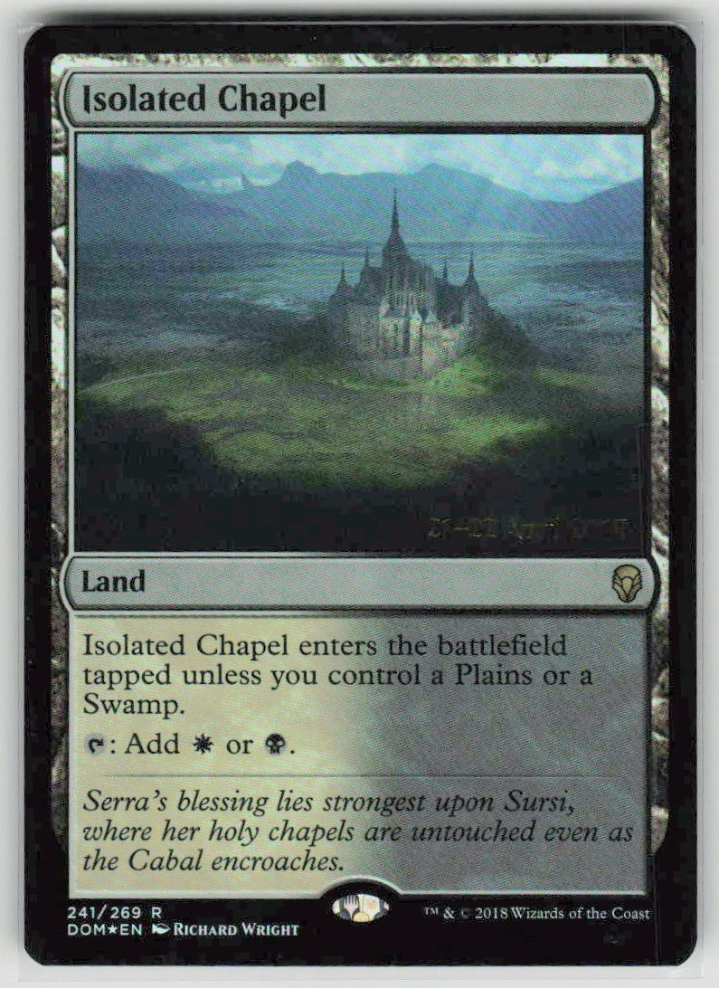 2018 Dominaria 241 Isolated Chapel