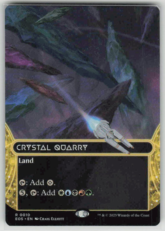 2025 Edge of Eternities: Stellar Sights 10 Crystal Quarry