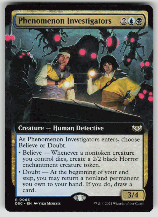 2024 Duskmourn: House of Horror Commander 65 Phenomenon Investigators