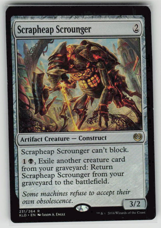 2016 Kaladesh 231 Scrapheap Scrounger