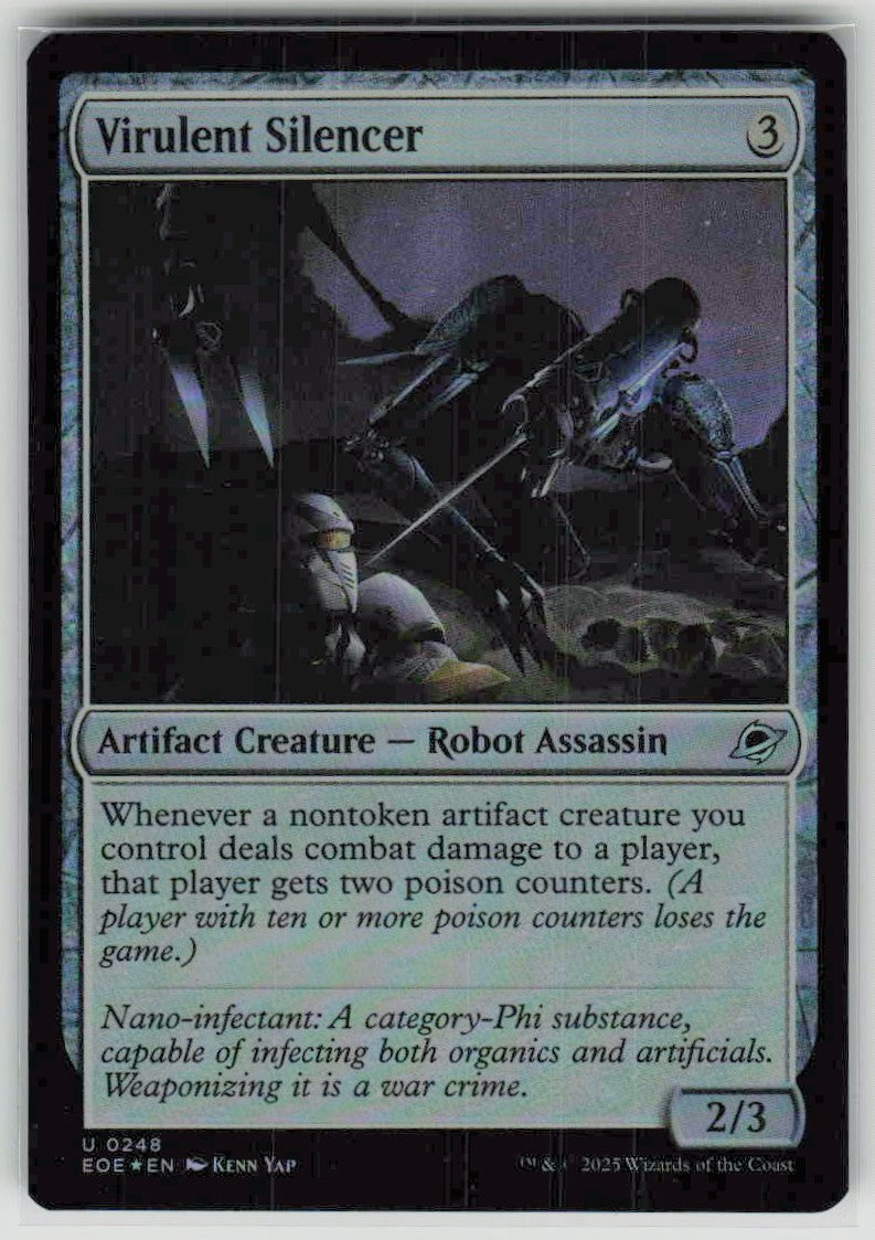 2025 Edge of Eternities 248 Virulent Silencer