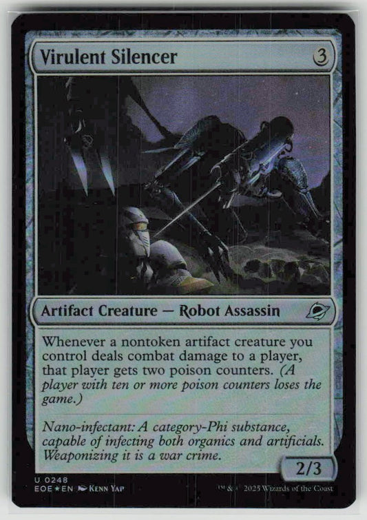 2025 Edge of Eternities 248 Virulent Silencer