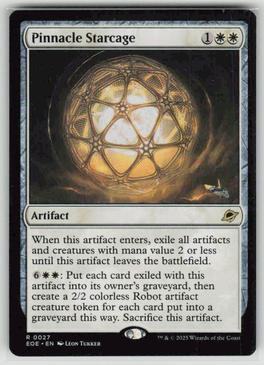 2025 Edge of Eternities 27 Pinnacle Starcage