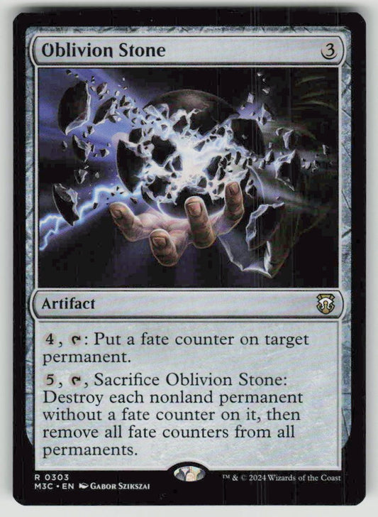 2024 Modern Horizons 3 Commander 303 Oblivion Stone