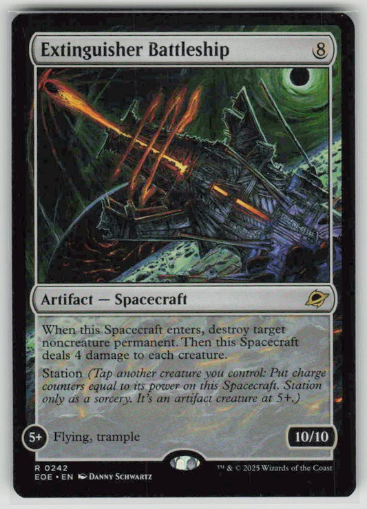 2025 Edge of Eternities 242 Extinguisher Battleship