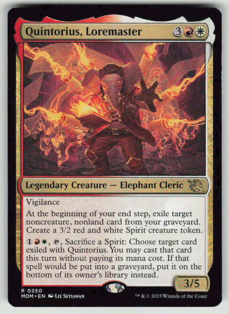 2023 March of the Machine 250 Quintorius, Loremaster