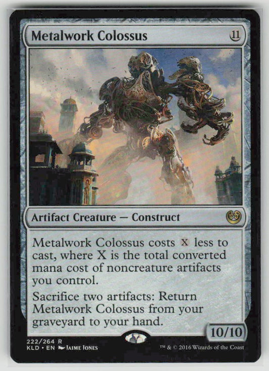 2016 Kaladesh 222 Metalwork Colossus