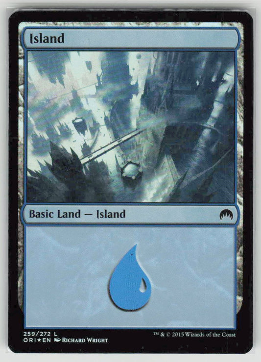 2015 Battle for Zendikar 259 Island