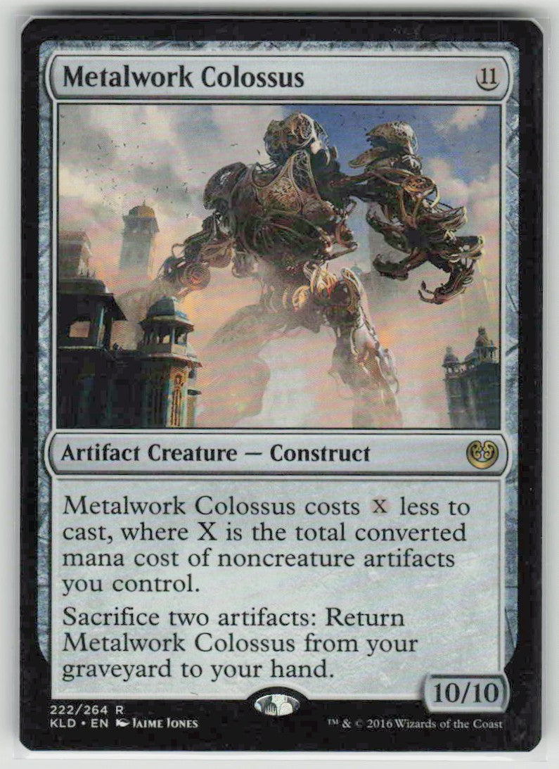 2016 Kaladesh 222 Metalwork Colossus
