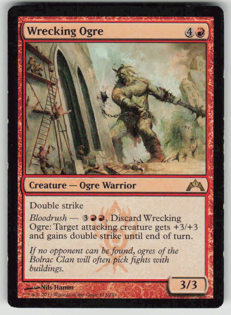 2013 Gatecrash 112 Wrecking Ogre