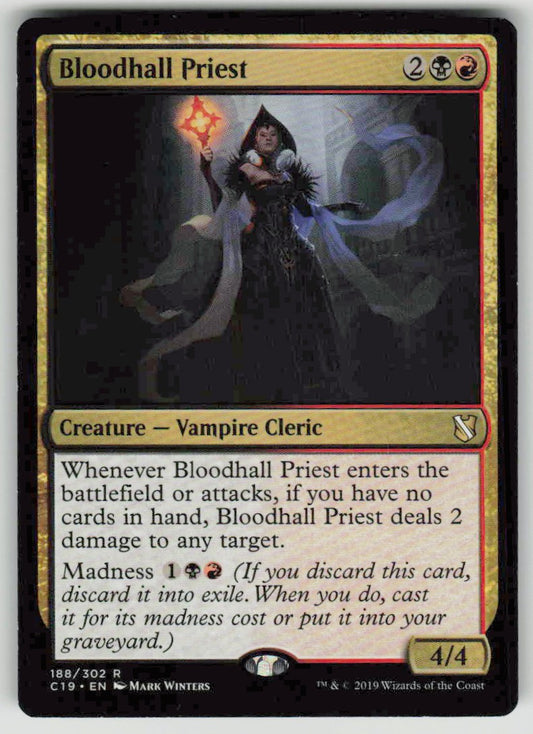 2019 Commander 2019 188 Bloodhall Priest