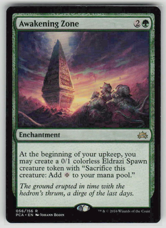 2016 Planechase Anthology 56 Awakening Zone