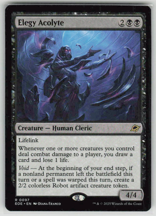 2025 Edge of Eternities 97 Elegy Acolyte