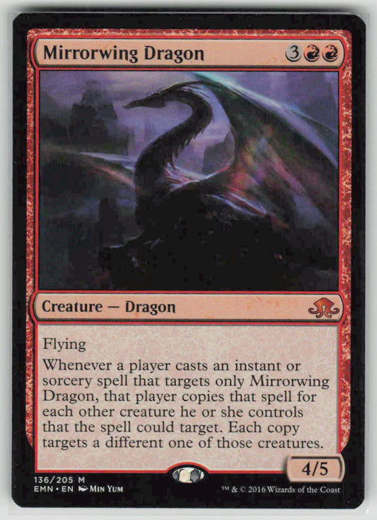 2016 Eldritch Moon 136 Mirrorwing Dragon