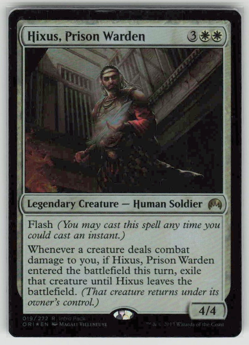 2015 Magic Origins Promos 19 Hixus, Prison Warden
