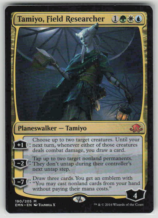 2016 Eldritch Moon 190 Tamiyo, Field Researcher