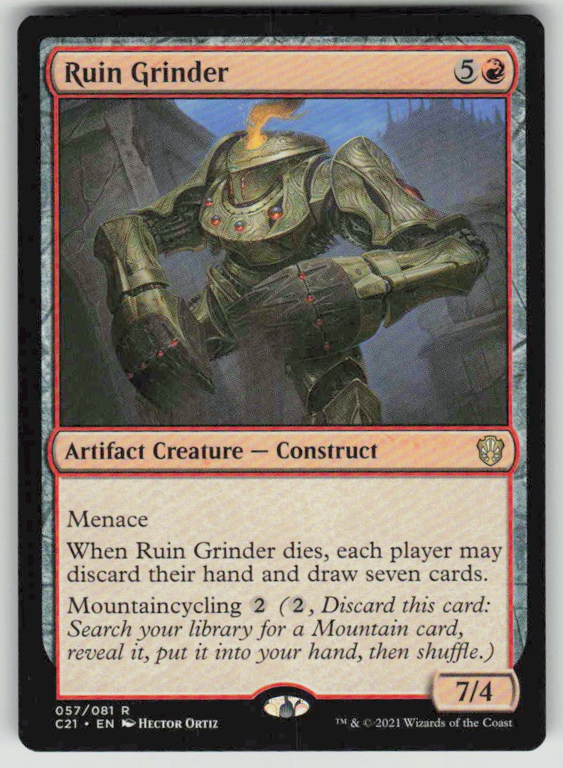 2021 Commander 2021 57 Ruin Grinder