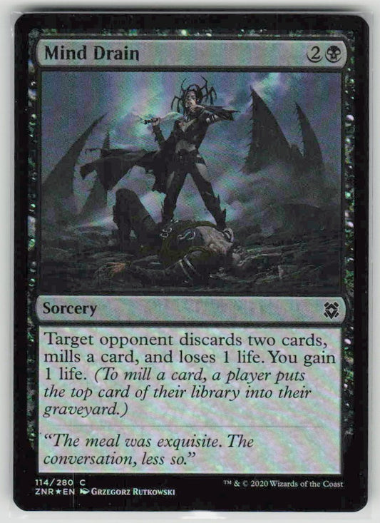 2020 Zendikar Rising 114 Mind Drain