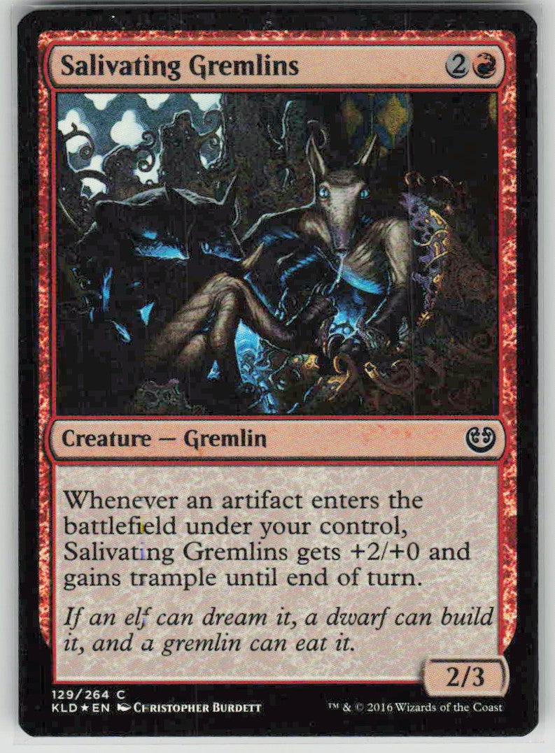 2016 Kaladesh 129 Salivating Gremlins
