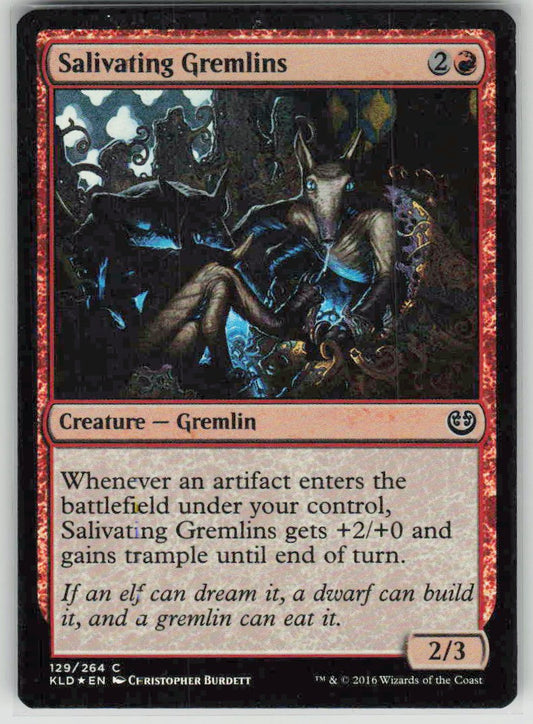 2016 Kaladesh 129 Salivating Gremlins