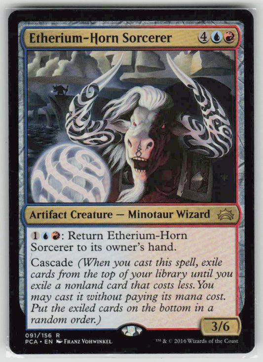 2016 Planechase Anthology 91 Etherium-Horn Sorcerer