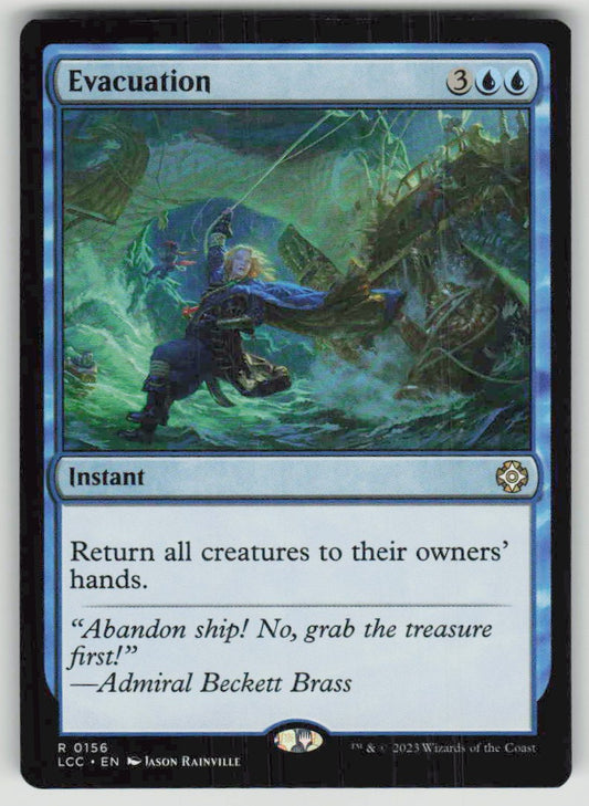 2023 The Lost Caverns of Ixalan Commander 156 Evacuation