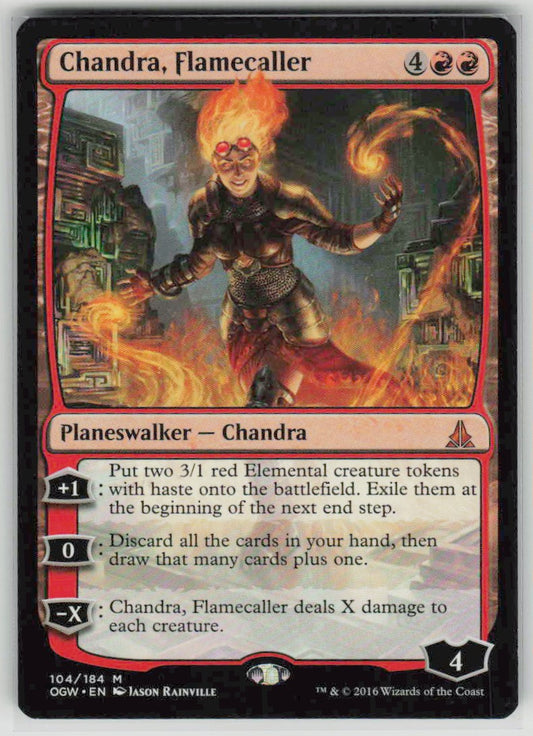 2016 Oath of the Gatewatch 104 Chandra, Flamecaller