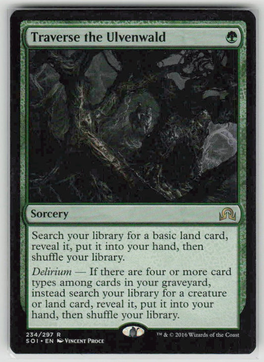 2016 Shadows over Innistrad 234 Traverse the Ulvenwald