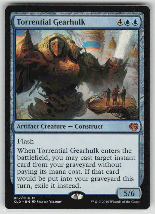 2016 Kaladesh 67 Torrential Gearhulk