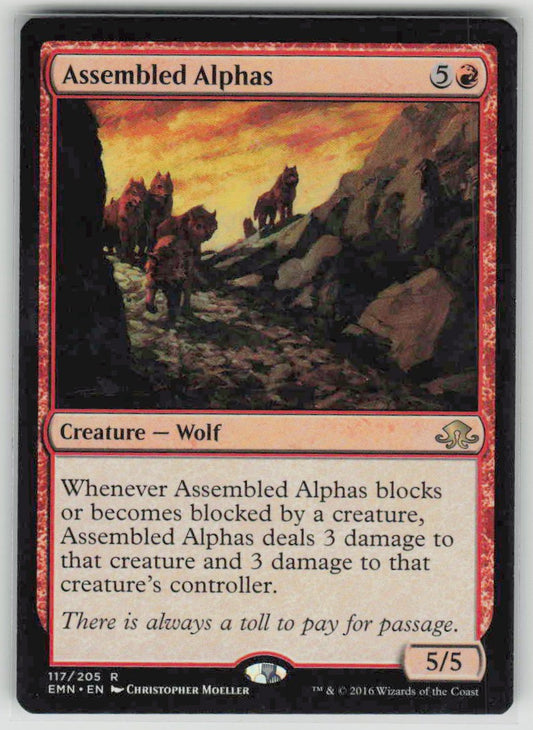 2016 Eldritch Moon 117 Assembled Alphas