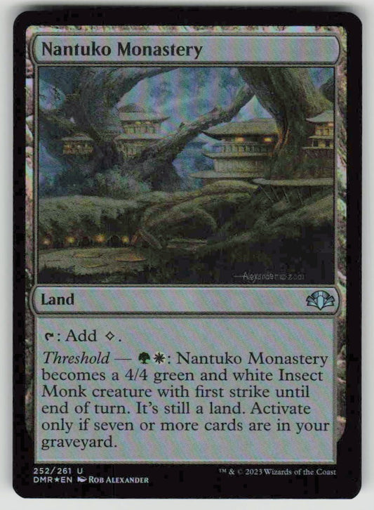 2023 Dominaria Remastered 252 Nantuko Monastery