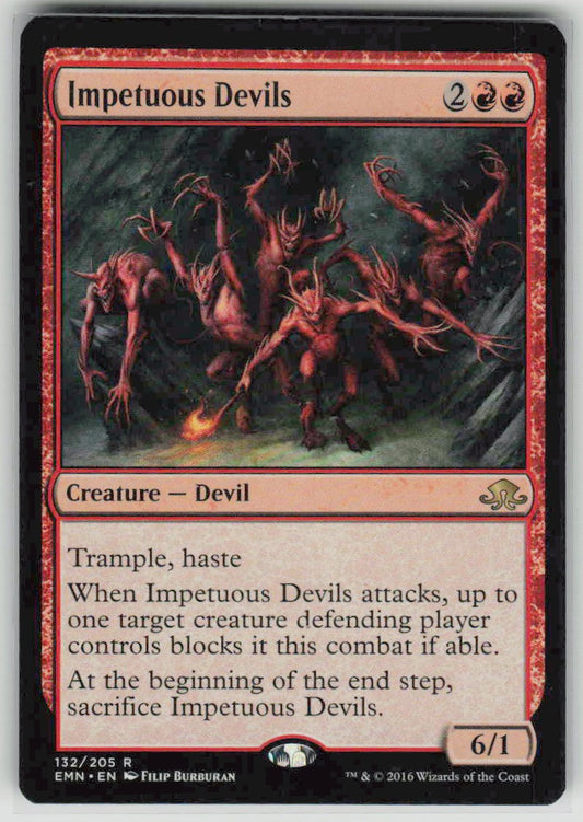 2016 Eldritch Moon 132 Impetuous Devils