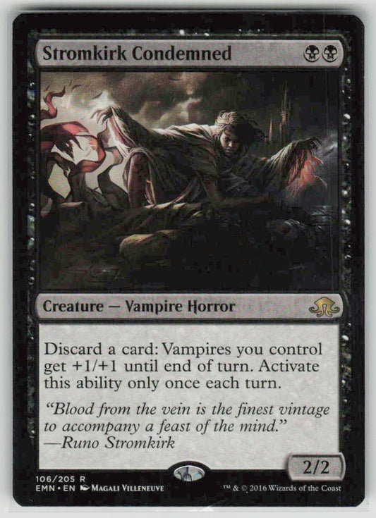 2016 Eldritch Moon 106 Stromkirk Condemned