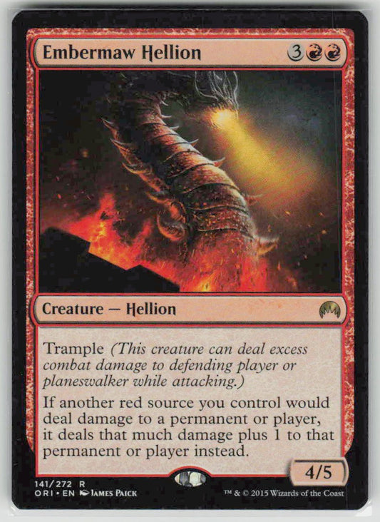 2015 Magic Origins 141 Embermaw Hellion