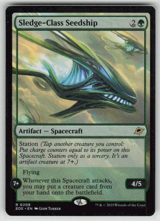2025 Edge of Eternities 208 Sledge-Class Seedship