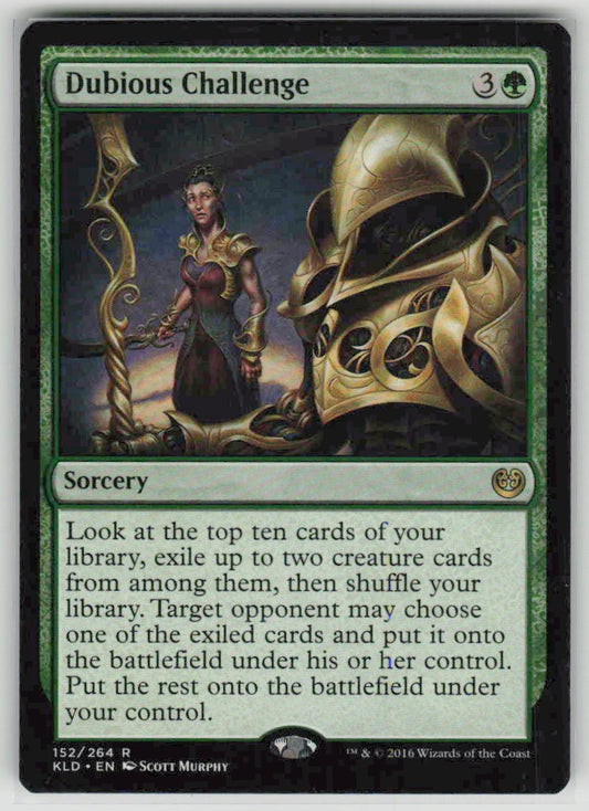 2016 Kaladesh 152 Dubious Challenge