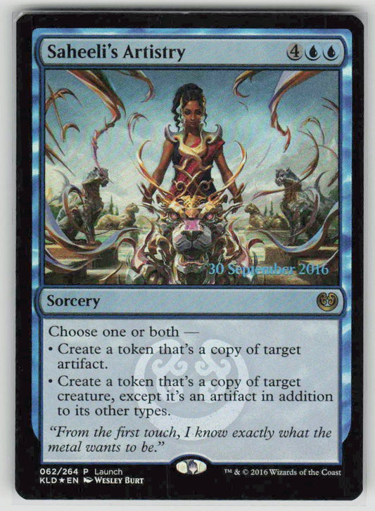 2016 Kaladesh 62 Saheeli's Artistry