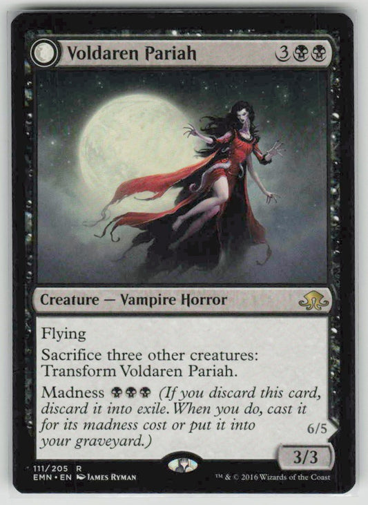 2016 Eldritch Moon 111 Voldaren Pariah // Abolisher of Bloodlines