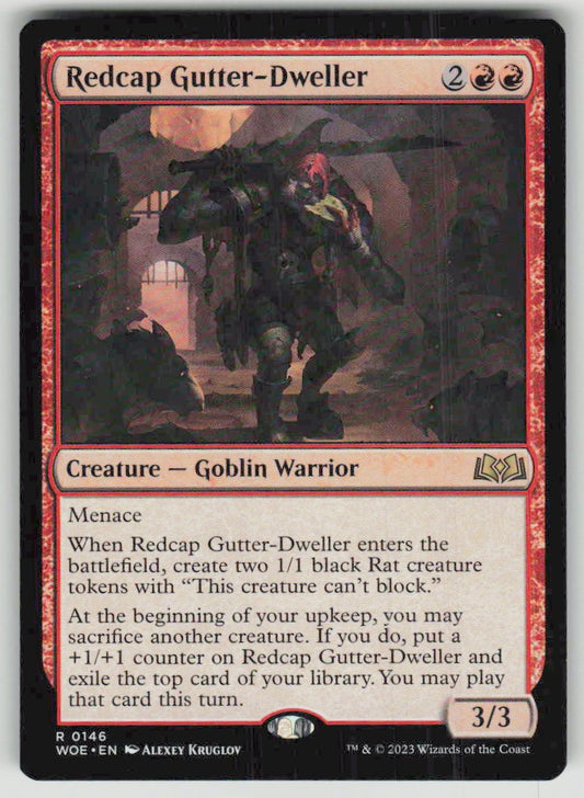 2023 Wilds of Eldraine 146 Redcap Gutter-Dweller