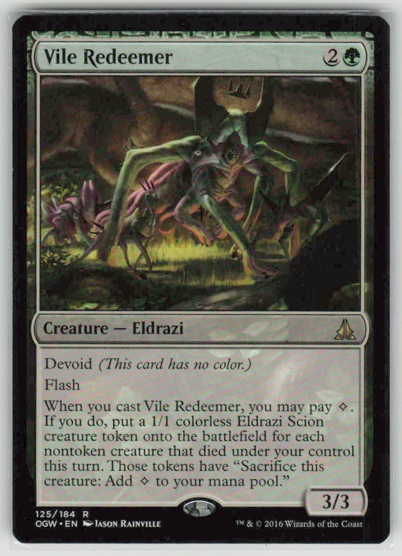 2016 Oath of the Gatewatch 125 Vile Redeemer