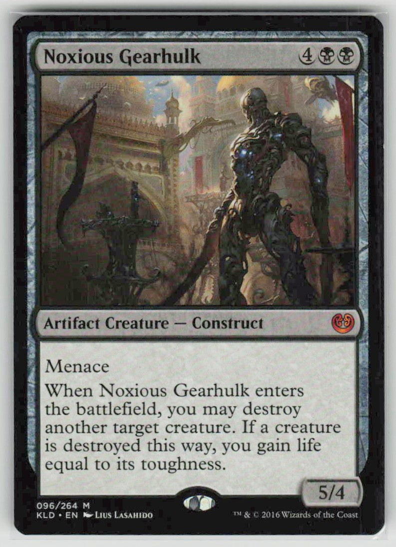2016 Kaladesh 96 Noxious Gearhulk
