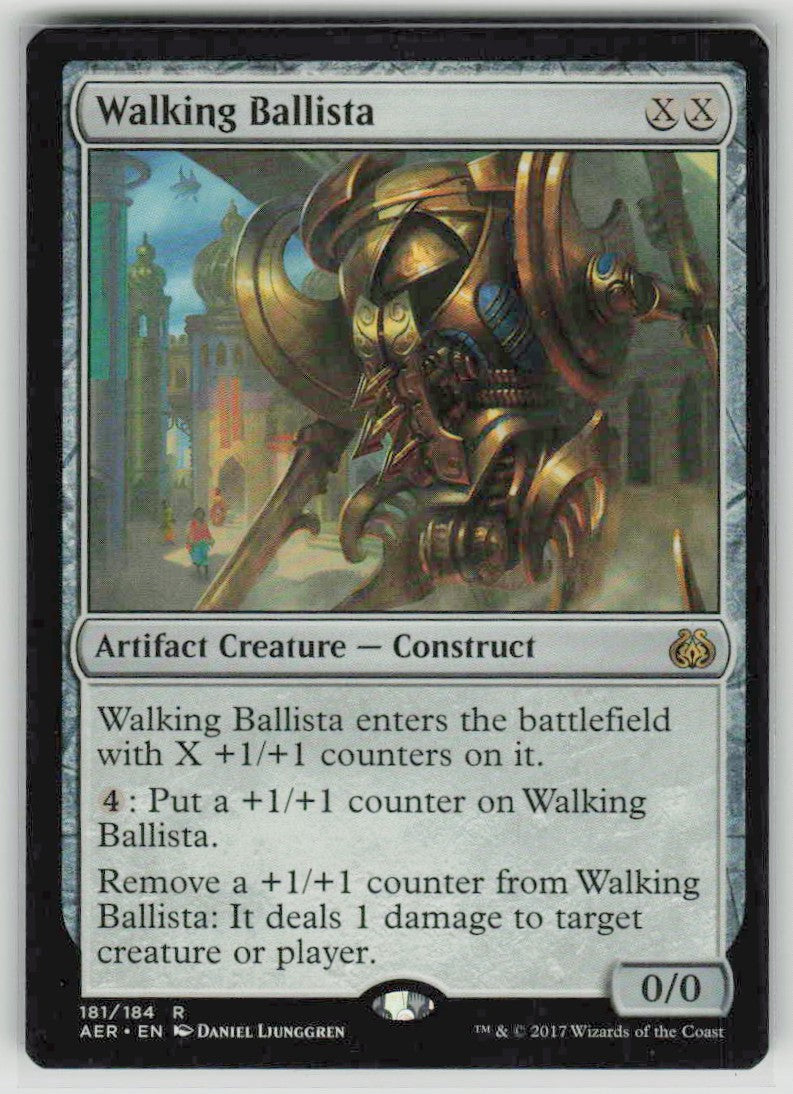 2017 Aether Revolt 181 Walking Ballista