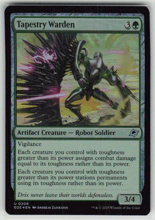 2025 Edge of Eternities 209 Tapestry Warden