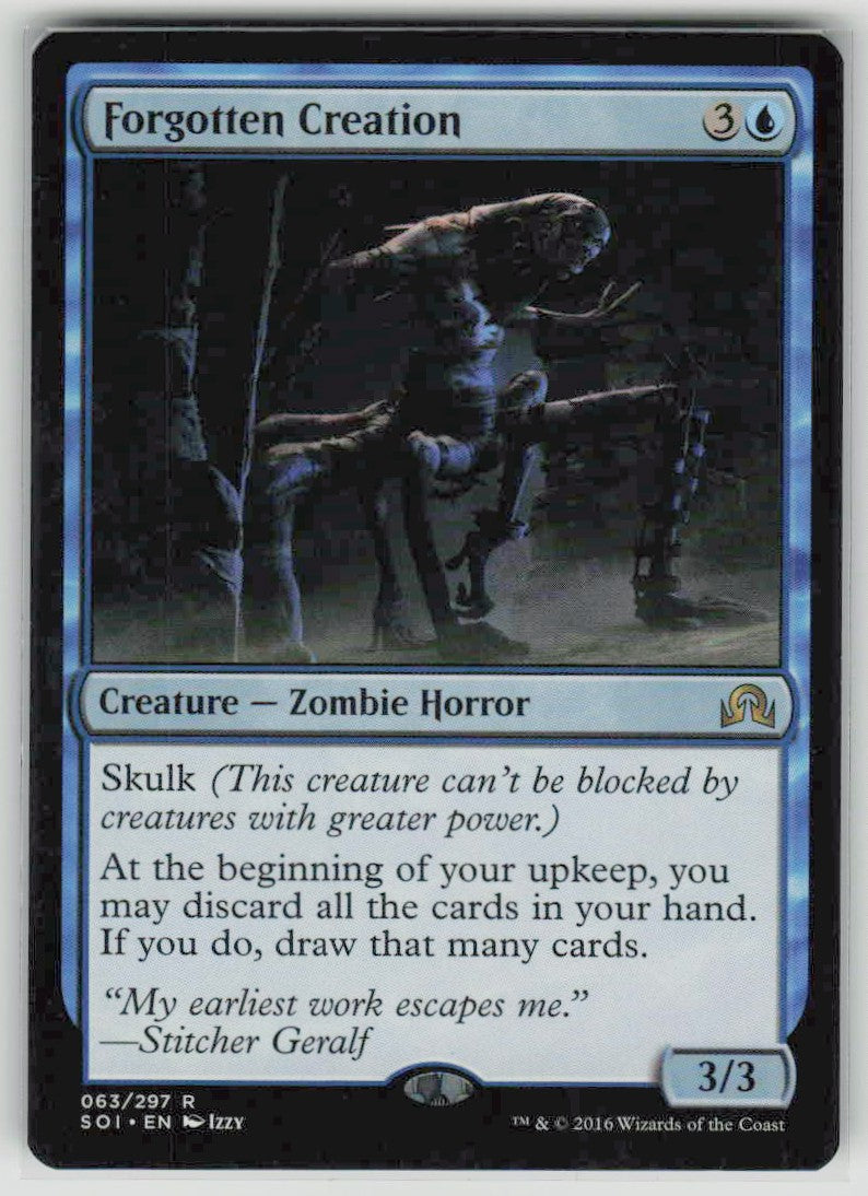 2016 Shadows over Innistrad 63 Forgotten Creation