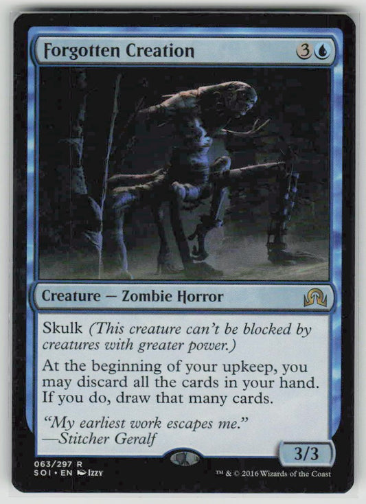 2016 Shadows over Innistrad 63 Forgotten Creation