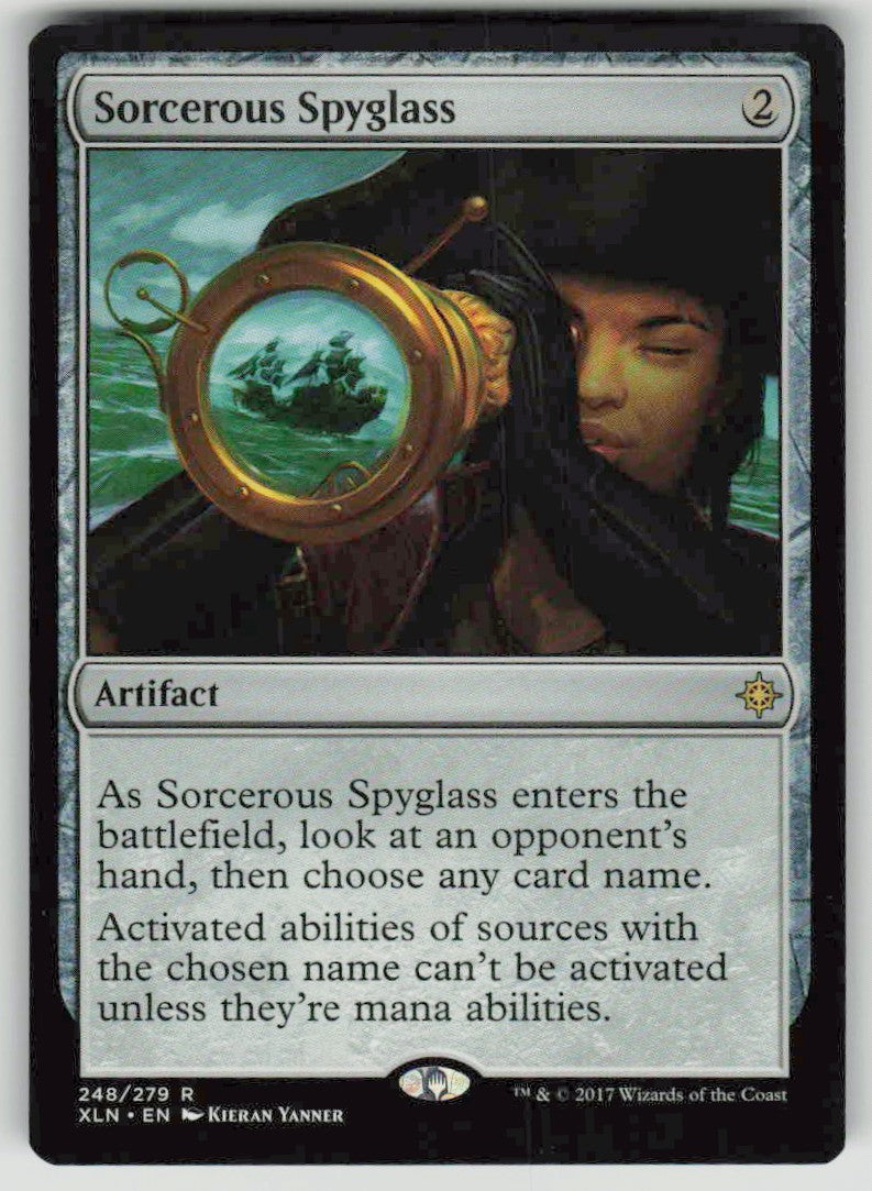 2017 Ixalan 248 Sorcerous Spyglass