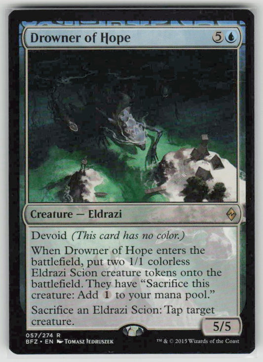 2015 Battle for Zendikar 57 Drowner of Hope