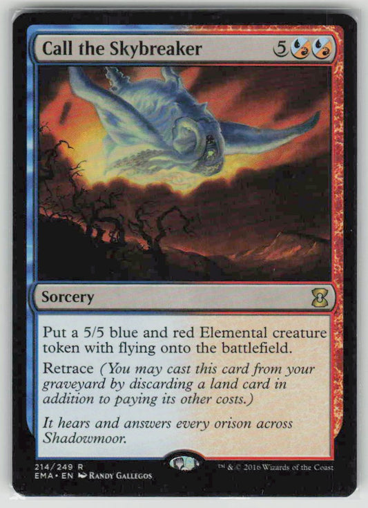 2016 Eternal Masters 214 Call the Skybreaker