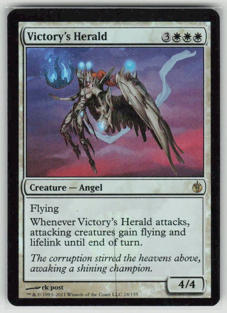 2011 Mirrodin Besieged 18 Victory's Herald