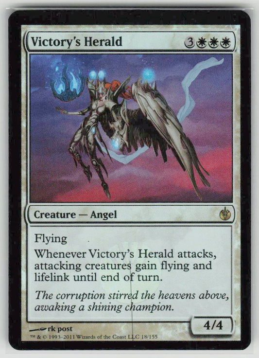 2011 Mirrodin Besieged 18 Victory's Herald